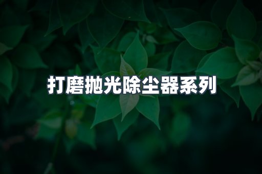 打磨抛光除尘器