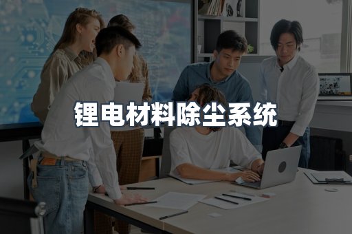 锂电材料除尘系统